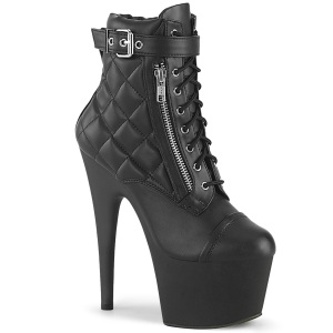 ADORE-700-05 18 cm pleaser high heels ankle boots black