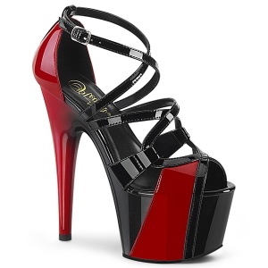 Dual Colored 18 cm ADORE-764 Platform High Heels Shoes