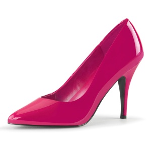 Fuchsia Lak 10 cm VANITY-420 pleaser pumps met puntneus