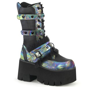 Hologram 9 cm ASHES-120 cyberpunk plateau boots