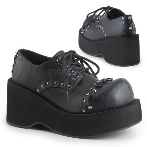 Kunstleer 8 cm DANK-110 lolita gothic schoenen met plateau