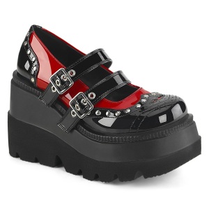 Patent 11,5 cm SHAKER-27 alternative shoes platform black