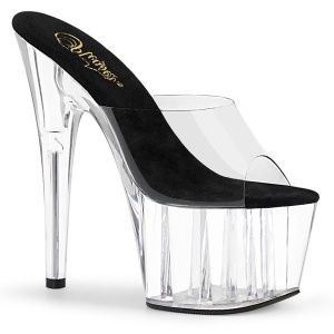 Plateau 18 cm ADORE-701 transparante hakken - pole dance mules