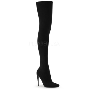 Stretch Nylon 12,5 cm COURTLY-3005 Sexy Overknee laarzen