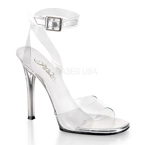 Transparant 11,5 cm GALA-06 Stiletto Sandalen met Hoge Hak