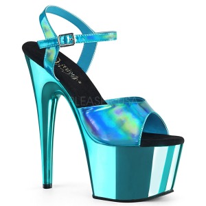 Turquoise 18 cm ADORE-709HGCH Hologram plateau hoge hakken