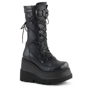 Vegan 11,5 cm SHAKER-70 cyberpunk platform boots