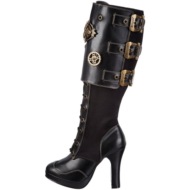 steampunk female boots