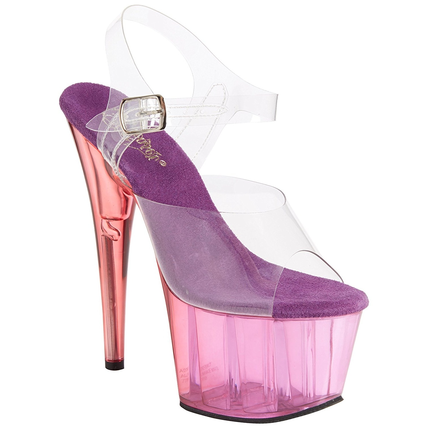 acrylic platform shoes