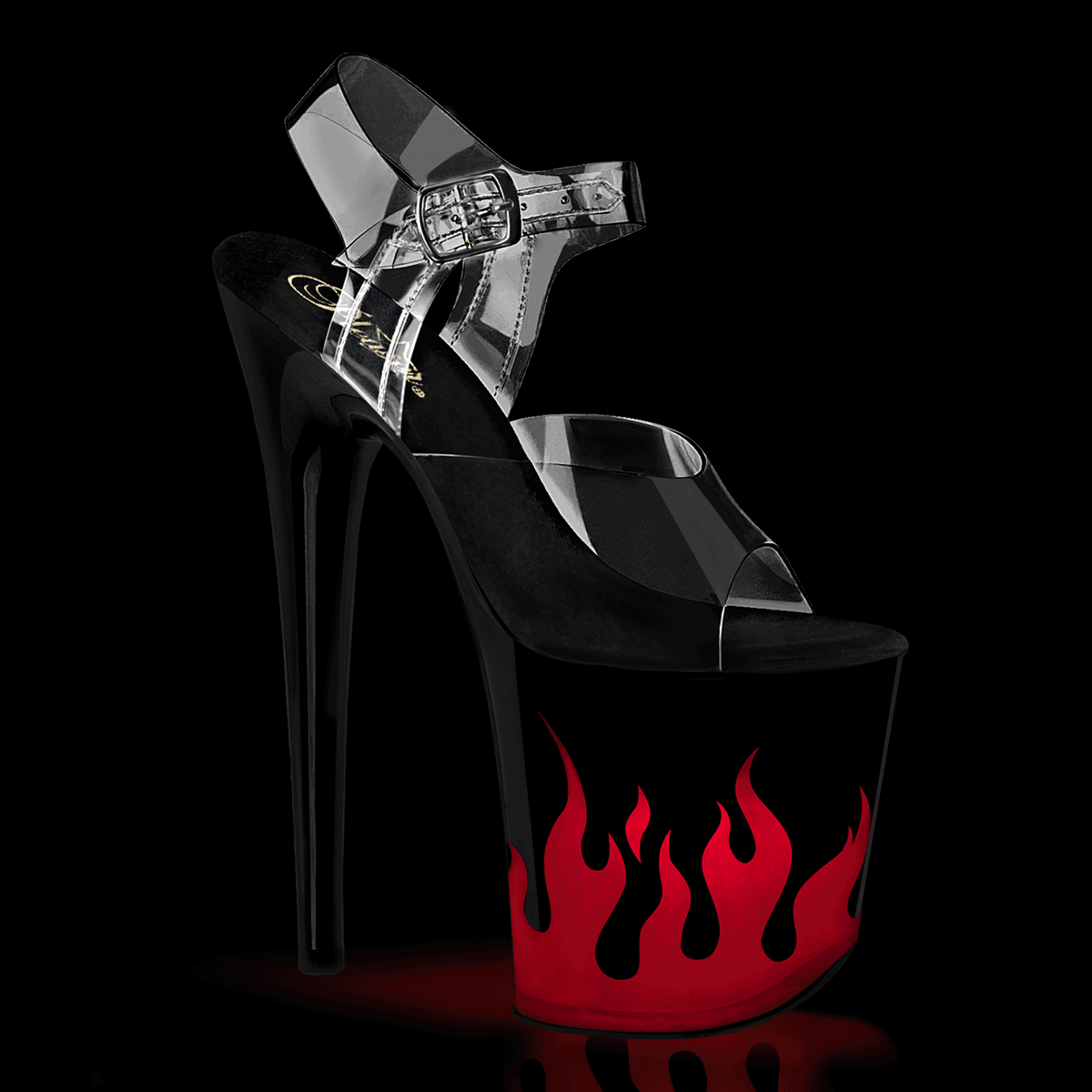 Led on sale platform shoes