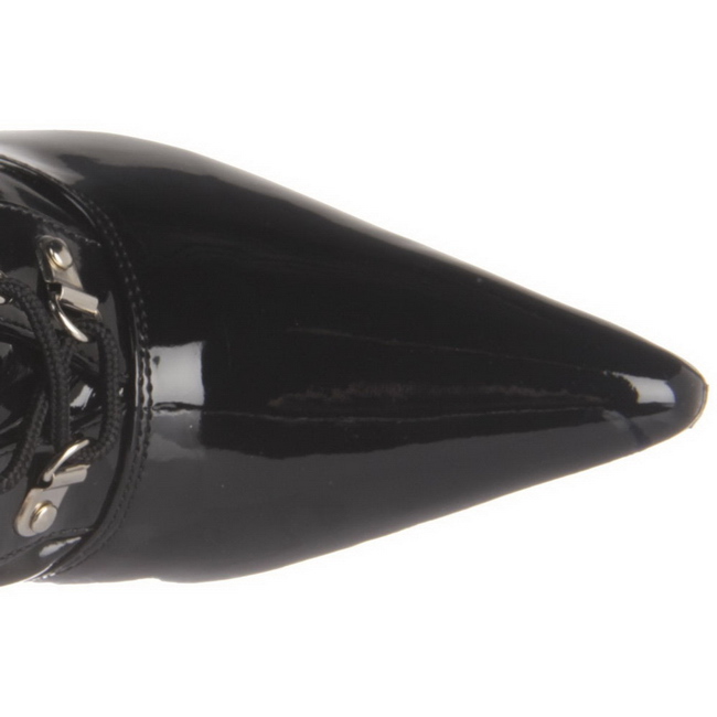 Wijde schacht 13 cm DOMINATRIX 3024X brede schacht overknee laarzen Wijde schacht 13 cm DOMINATRIX 3024X brede schacht overknee laarzen
