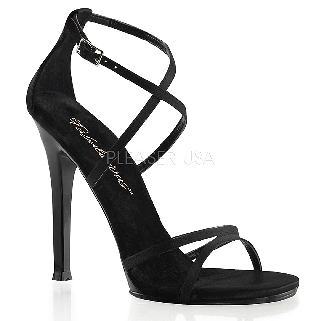 Zwart 11 5 cm GALA 41 Stiletto Sandalen met Hoge Hak