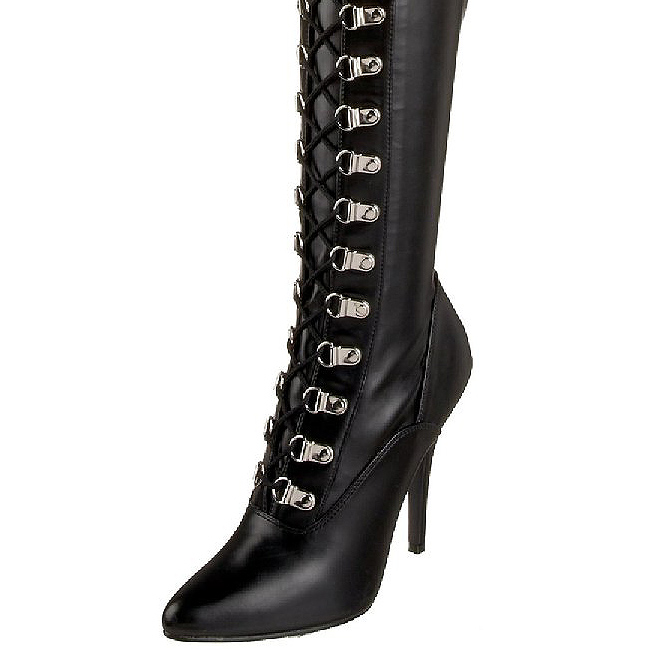 Zwart Mat 13 cm SEDUCE 3024 Overknee Laarzen voor Heren Zwart Mat 13 cm SEDUCE 3024 Overknee Laarzen voor Heren