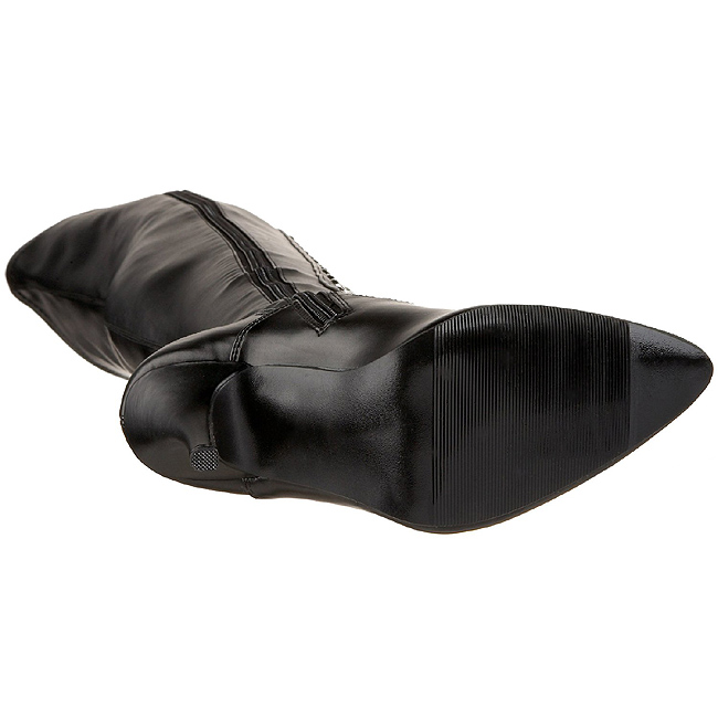 Zwart Mat 13 cm SEDUCE 3024 Overknee Laarzen voor Heren Zwart Mat 13 cm SEDUCE 3024 Overknee Laarzen voor Heren