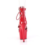 ADORE-1013MST 18 cm pleaser hoge hakken boots plateau rode