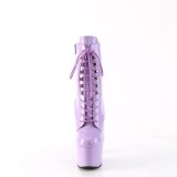 ADORE-1020 18 cm pleaser high heels ankle boots lavender