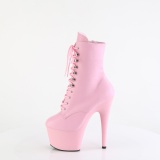 ADORE-1020 18 cm pleaser high heels ankle boots rose