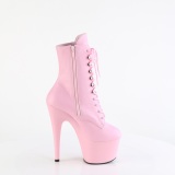 ADORE-1020 18 cm pleaser high heels ankle boots rose