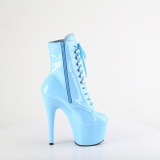 ADORE-1020 18 cm pleaser hoge hakken boots plateau blauw