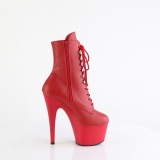 ADORE-1020 18 cm pleaser hoge hakken boots plateau rood