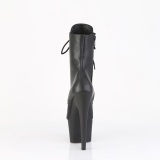 ADORE-1020ESC - 18 cm hoge hakken boots met stalen neus vegan