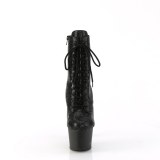 ADORE-1020RS 18 cm pleaser hoge hakken boots plateau strass zwart