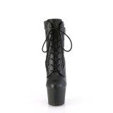 ADORE-1033 18 cm pleaser high heels ankle boots black