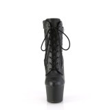 ADORE-1033 18 cm pleaser hoge hakken boots plateau zwart