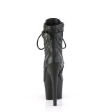 ADORE-1033 18 cm pleaser hoge hakken boots plateau zwart