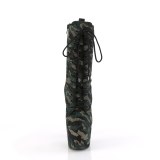 ADORE-1040CMD 18 cm pleaser high heels ankle boots camouflage