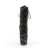 ADORE-1040CMD 18 cm pleaser hoge hakken boots plateau camouflage