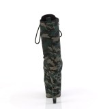 ADORE-1040CMD 18 cm pleaser hoge hakken boots plateau camouflage