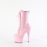 ADORE-1040WRHG - 18 cm platform high heels boots hologram roze