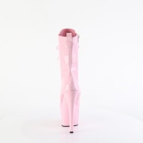 ADORE-1040WRHG - 18 cm platform high heels boots hologram roze