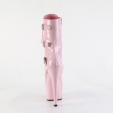 ADORE-1043 - 18 cm platform high heels boots lakleer roze