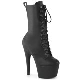 ADORE-1049WR - 18 cm platform high heels boots vegan zwarte