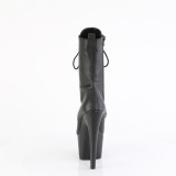 ADORE-1049WR - 18 cm platform high heels boots vegan zwarte
