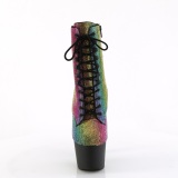 ADORE-RRS 18 cm pleaser hoge hakken boots plateau strass