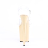 Beige 20 cm FLAMINGO-808 Plateau Hoge Hakken