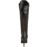Black 13 cm SEDUCE-2024 High Heeled Lace Up Boots