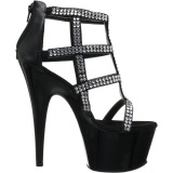 Black 18 cm ADORE-798 Womens Shoes with High Heels