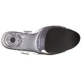 Black 20 cm FLAMINGO-808G High Heels Glitter Platform