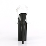 Black 23 cm Pleaser INFINITY-908 High Heels Platform