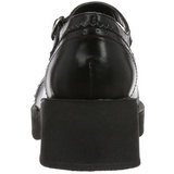 Black 5 cm CRUX-07 lolita gothic platform shoes