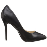 Black Matte 13 cm AMUSE-20 Pumps High Heels for Men