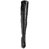 Black Matte 13 cm SEDUCE-3000 overknee high heel boots
