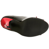 Black Red 12,5 cm SEDUCE-216 Womens Shoes with High Heels