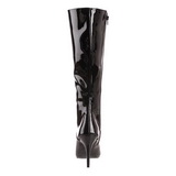 Black Shiny 10,5 cm VANITY-2020 High Heeled Womens Boots for Men