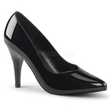 Black Shiny 10 cm DREAM-420 Pumps High Heels for Men