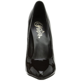 Black Shiny 15 cm DOMINA-420 Pumps High Heels for Men